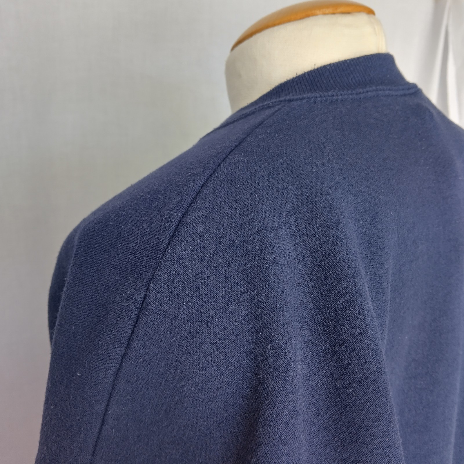 West Virginia University Lee Heavyweight Blue/Gold Sweatshirt embroidered XL thumbnail 4