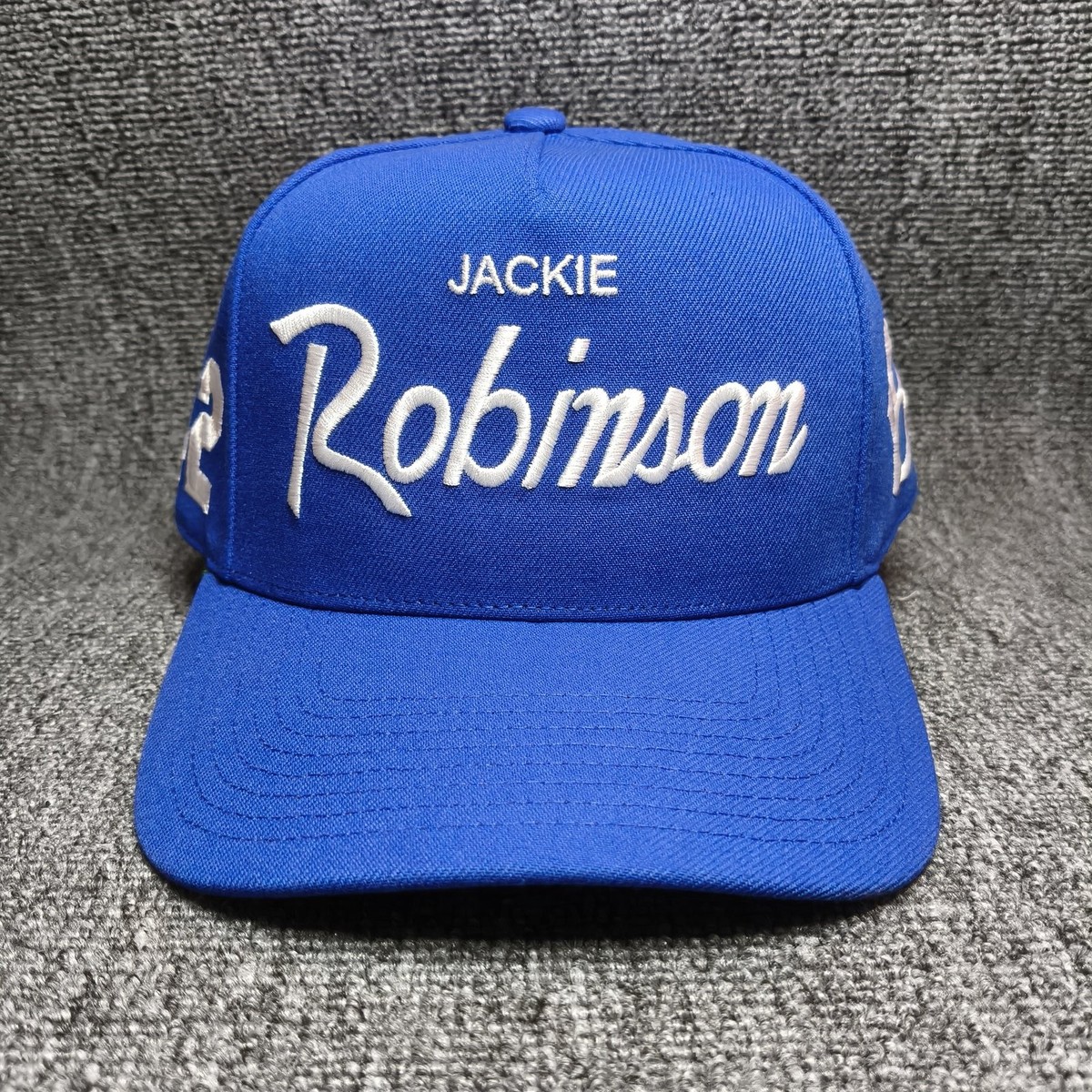 Mitchell & Ness Jackie Robinson Brooklyn Dodgers Blue Snapback Cap