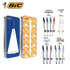 Bic Cristal set penne edizione limitata conf. regalo in latta da 20 pz