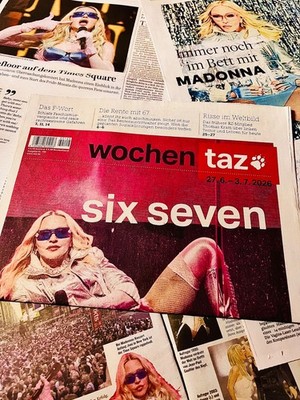 Pressematerial Madonna Confessions 2 ( inkl. big front cover)