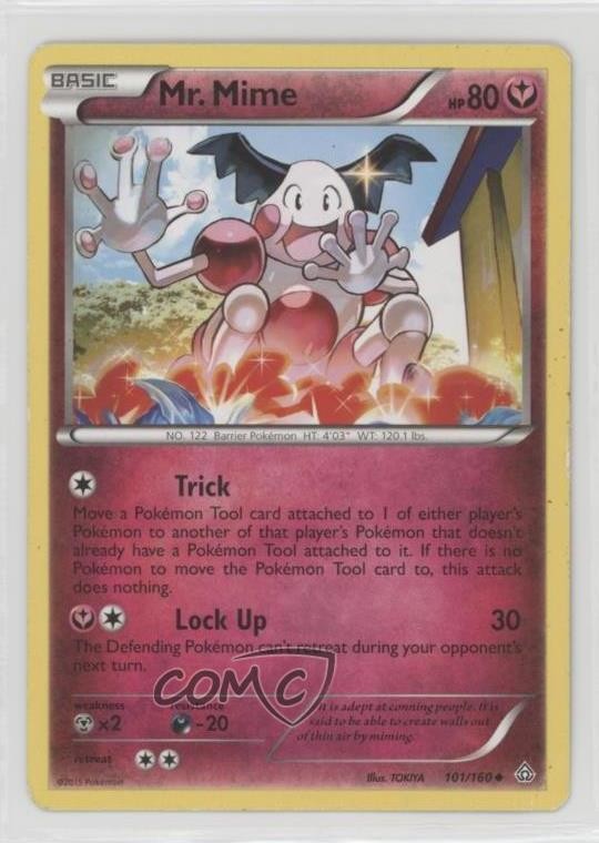 Mr Mime Pokémon XY Primal Clash #101