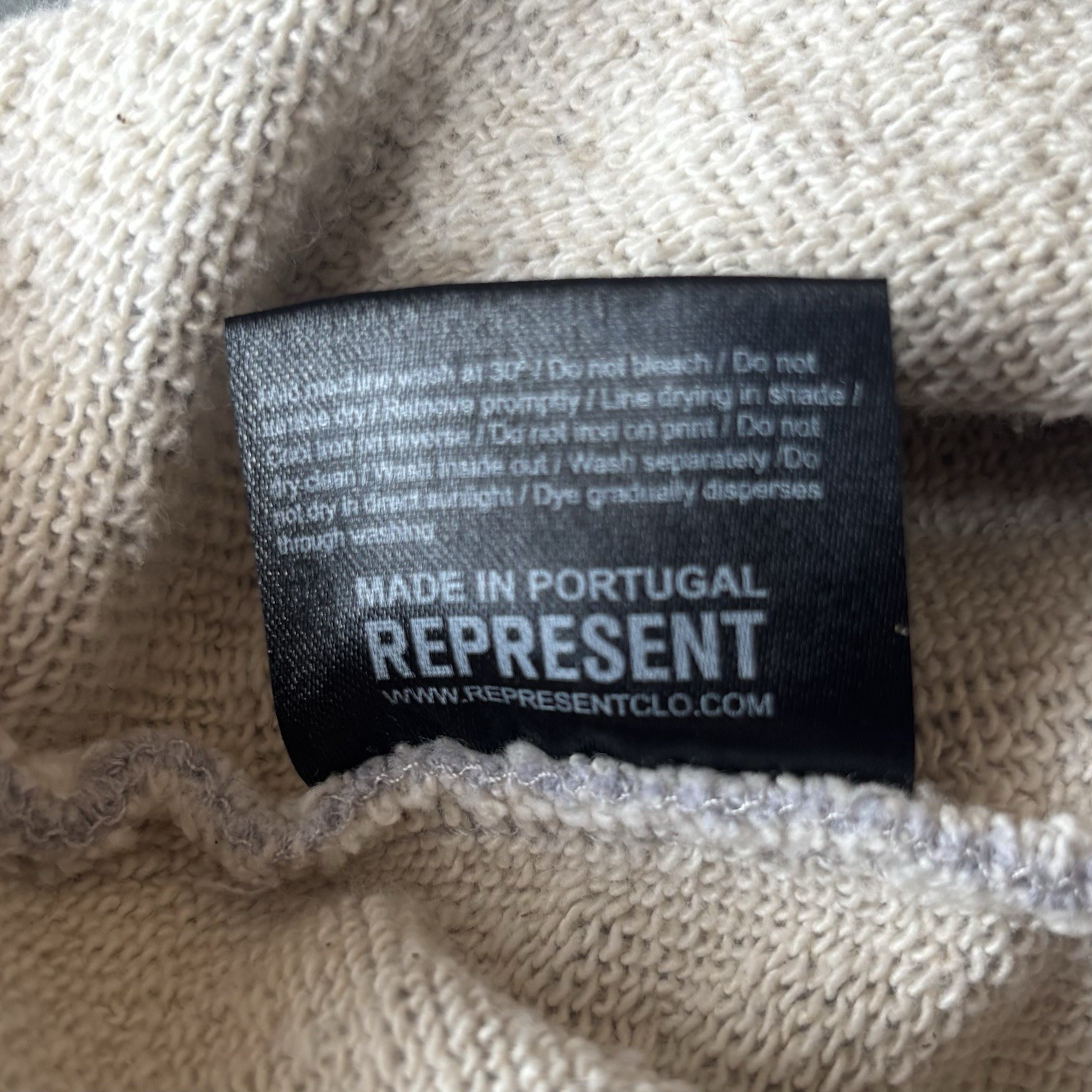 Represent Sweatshirt Quarter Button Down Pullover… - image 9