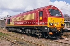 Original Railway Slide: Class 67 Diesel 67015 at Norwich 2000             P-2889