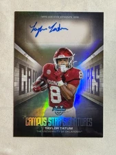 2025 Bowman Chrome University Campus Star Refractor Taylor Tatum Auto #CSS-TT