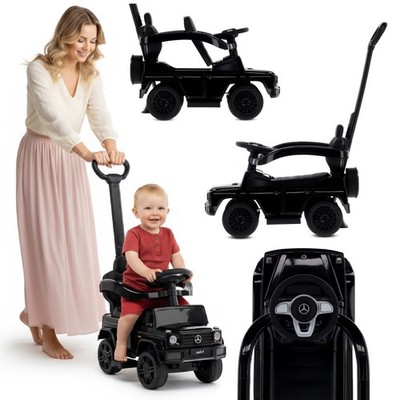 Rutschauto mit Stange Kinderrutscher Rutscher Babyrutscher Mercedes Benz G350d
