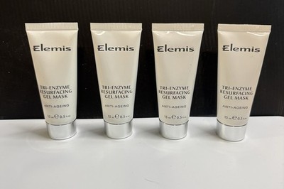 ELEMIS TRI-ENZYME Resurfacing Gel Mask Travel Mini 15ml / 0.5 X 4pc Ships Free!!