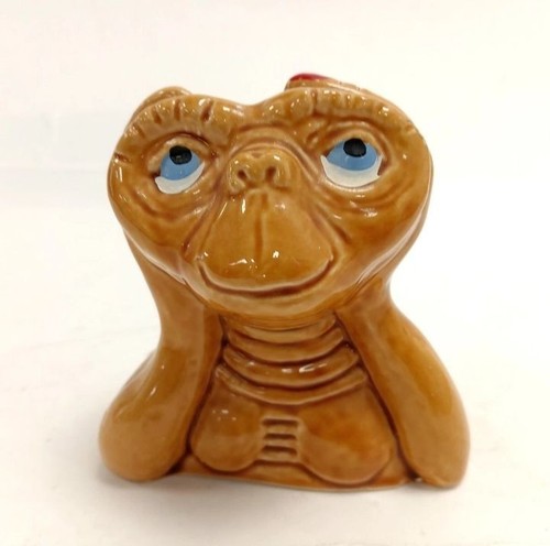 Vintage ET Money Bank Coin Box 5 Tall Rare Collectable 80s Movie