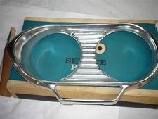 1961 1962 Corvair New Pass Side Headlight Bezel Usa Made 3821903