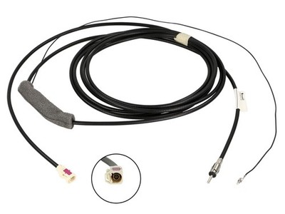 Antennenverlängerung Fakra B Buchse DIN Stecker 5,0 m RG58 Phantomeinspeisung