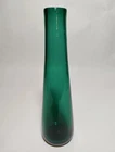Blenko Art Glass Bud Vase 5616 Nile Green 9.5" Vintage MCM Wayne Husted 1957