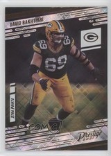 2021 Panini Prestige Xtra Points Diamond David Bakhtiari #102 0n3y