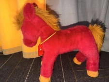 Jellycat Amuseable Fluffy Red Flame Horse Plush 12in Birthday Gift Kids Toy