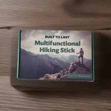 BUILT TO LAST Multifunctional Hiking Stick