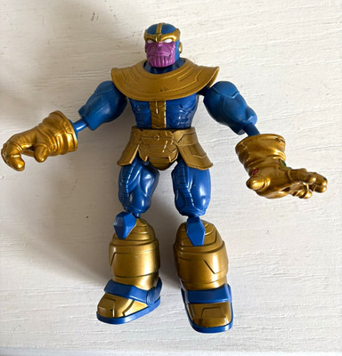 Hasbro Marvel Thanos Action-Figur Kunststoff blau/gold/lila E8344 2019