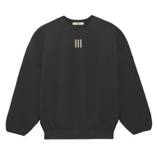 adidas Fear Of God Athletics Crew Neck Sweatshirt Mens Black IW8922
