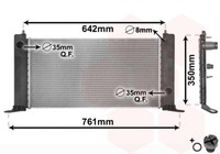Van Wezel MotorküHler WasserküHler 17002243 FüR Stilo Fiat Multi Wagon 16V