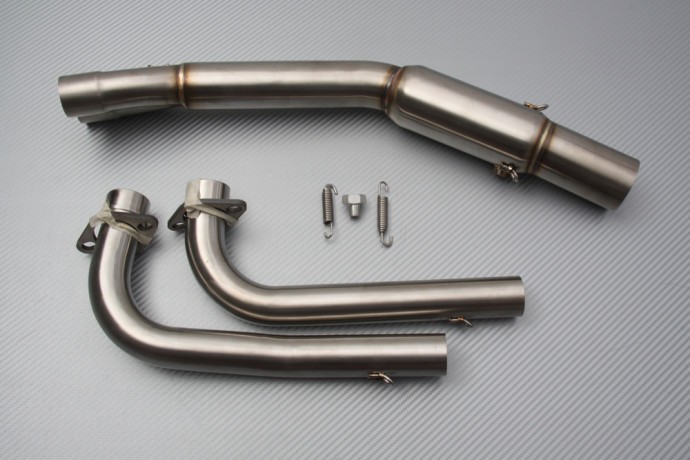 Ligne d'échappement 47 mm KYMCO AK550 carbone pour modèle Premium 2021-2026