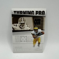 2006 Playoff Prestige Turning Pro Materials Braylon Edwards #10 /250