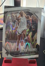 2025 Panini Prizm WNBA - Jackie Young #23 White Seismic Prizm