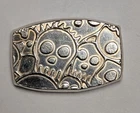 1 oz  .999 Silver Skull Bar ~ 2024 DCM Texas Hammered Style Bar