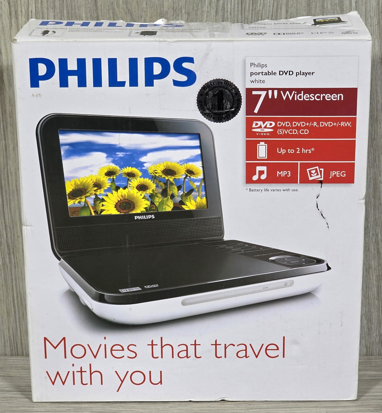 7" Screen Built-in Speakers - Tested -