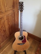 Vintage V300 Acoustic Guitar Natural finish - new strings just fitted
