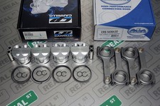 Cp Pistons Eagle Rods Integra Gsr B18c B18c1 82mm 10.01 Ft Sc7008crs5430a3d