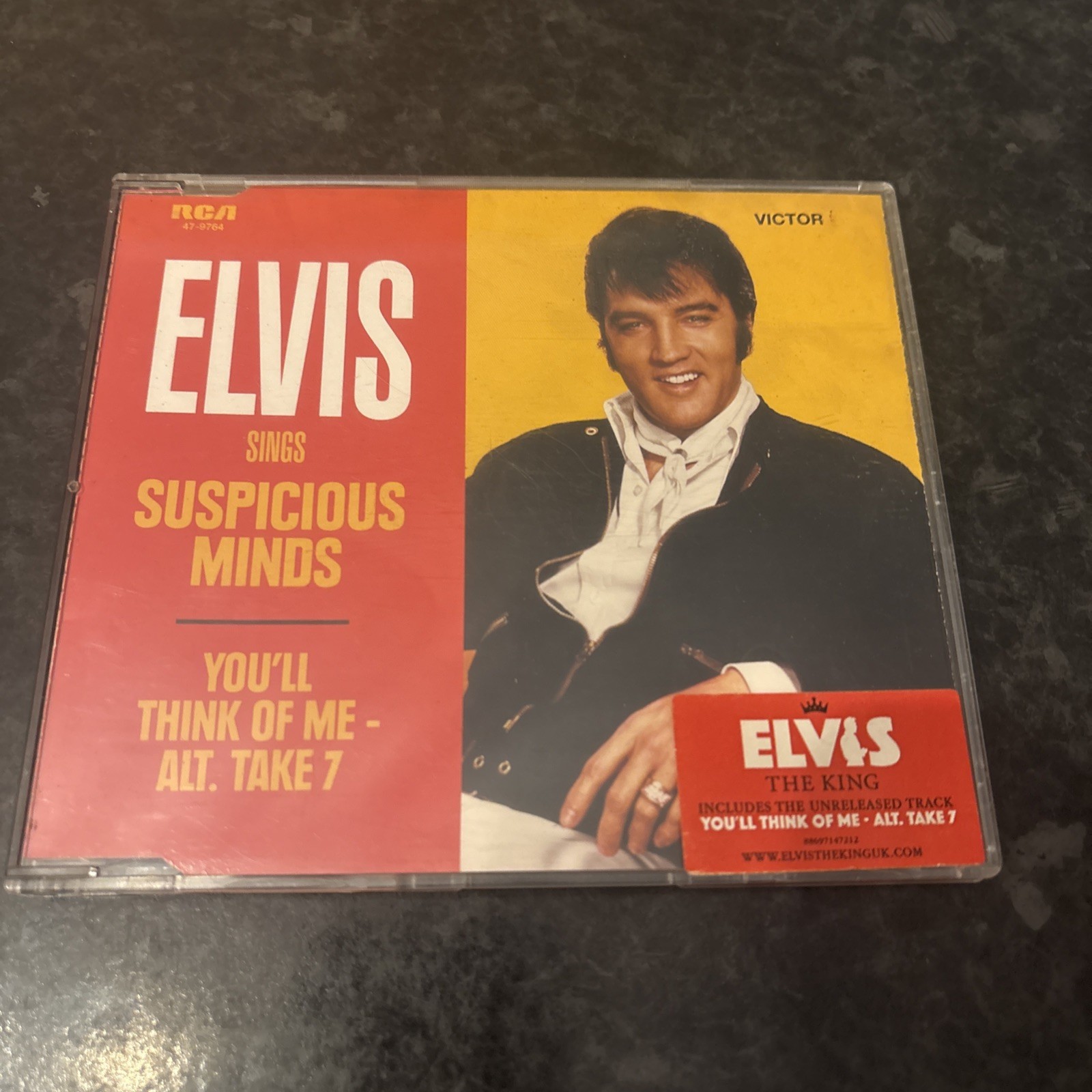Elvis Presley - Suspicious Minds - 2 Track CD Single  2007 