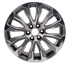 2021-2024 GMC Yukon 22" OEM Wheel Rim - Machined Charcoal
