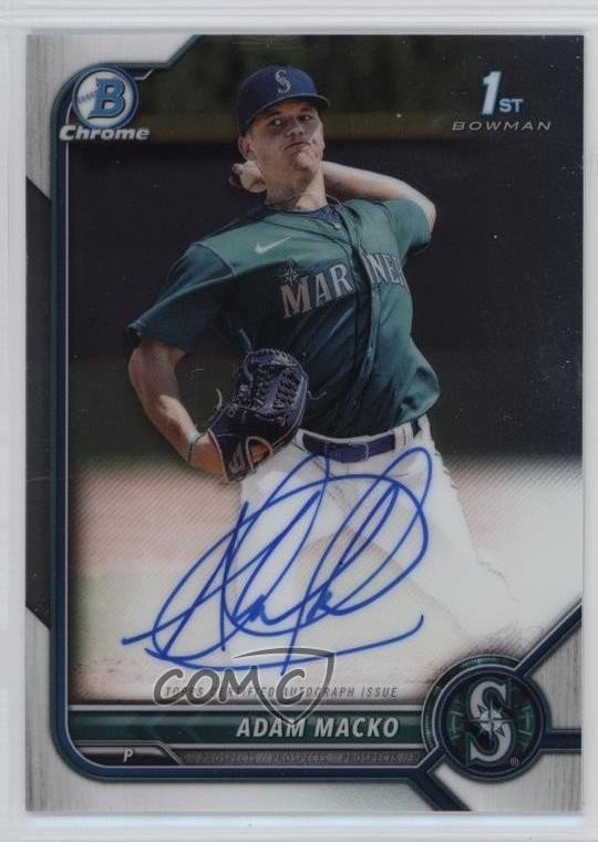 2022 Bowman Chrome Prospect Auto Adam Macko #CPA-AM