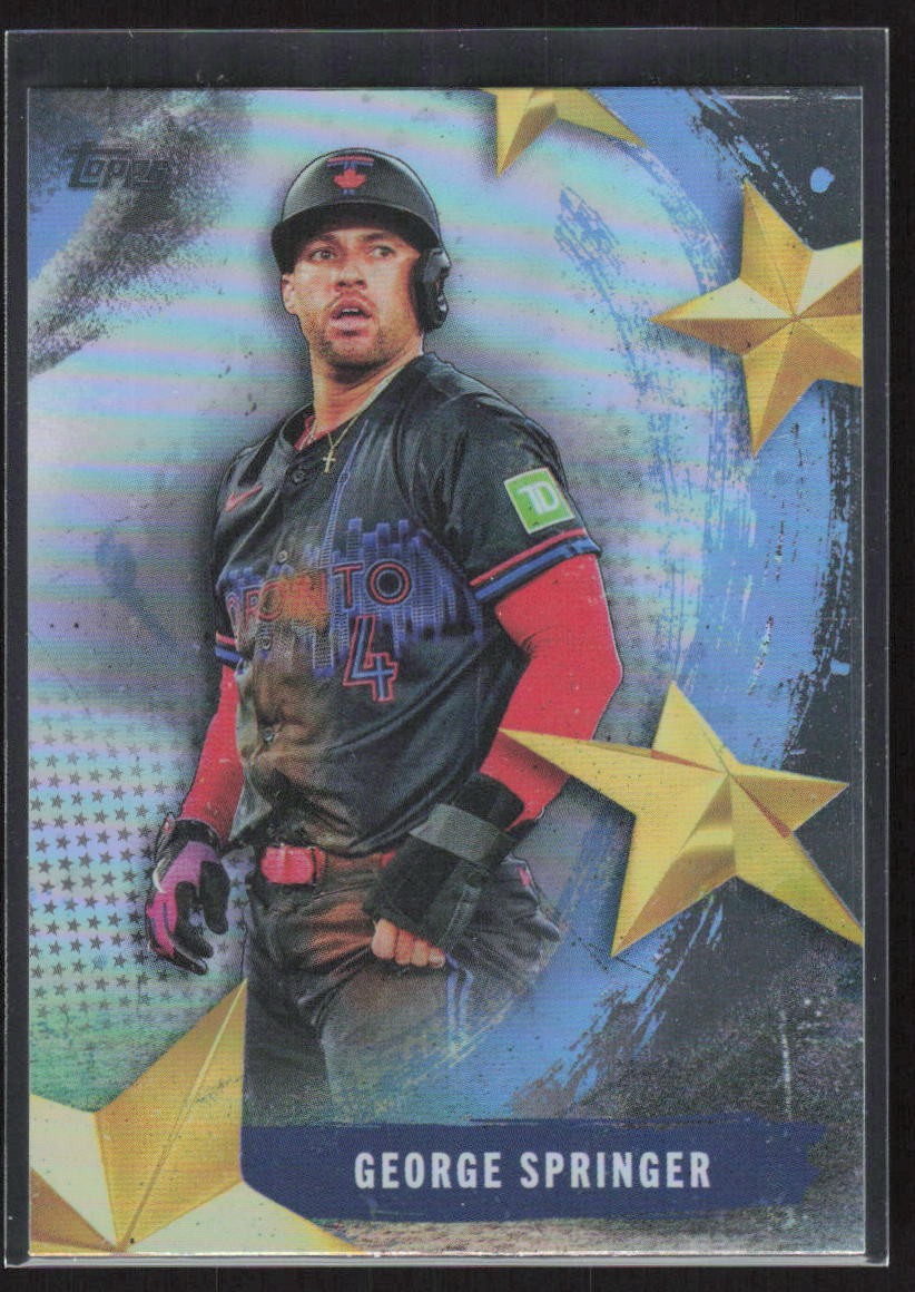 2025 Topps Series 2 #SMLB-56 George Springer Stars of MLB Toronto