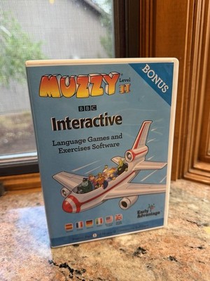 BBC Muzzy Level 2 II Multilingual Language Games Interactive DVD CD Bonus Disc