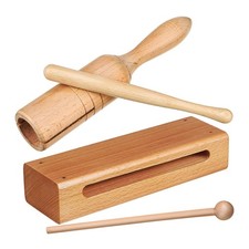 Wood Block Includes Mallet Percussion Instrument