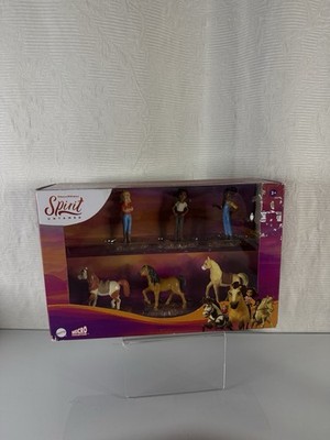 Horse & Riders Playset ''Spirit Untamed'' 6 Piece by Dreamworks Micro Collection 