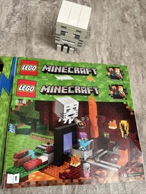 Lego Minecraft 21123 & 21143 Retired, Incomplete As Shown