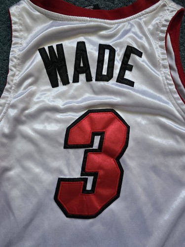 Maillot vintage homme authentique Adidas taille 44 Miami Heat Dwayne Wade - Photo 5/5