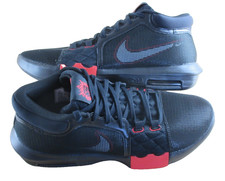 Nike Men's Lebron Witness VIII Basketball Shoes Black University Red Size 11 NIB