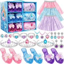 Princess Dress Up Toys  Jewelry Boutique Set for Girls, Costume Play Set wit...