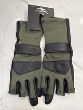 Wiley X Aries Flight Gloves Medium Foliage Green NAVAIR