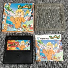 Pizza Pop Famicom NES Jaleco 1992 Japan Boxed Manual Rare Late Release Authentic