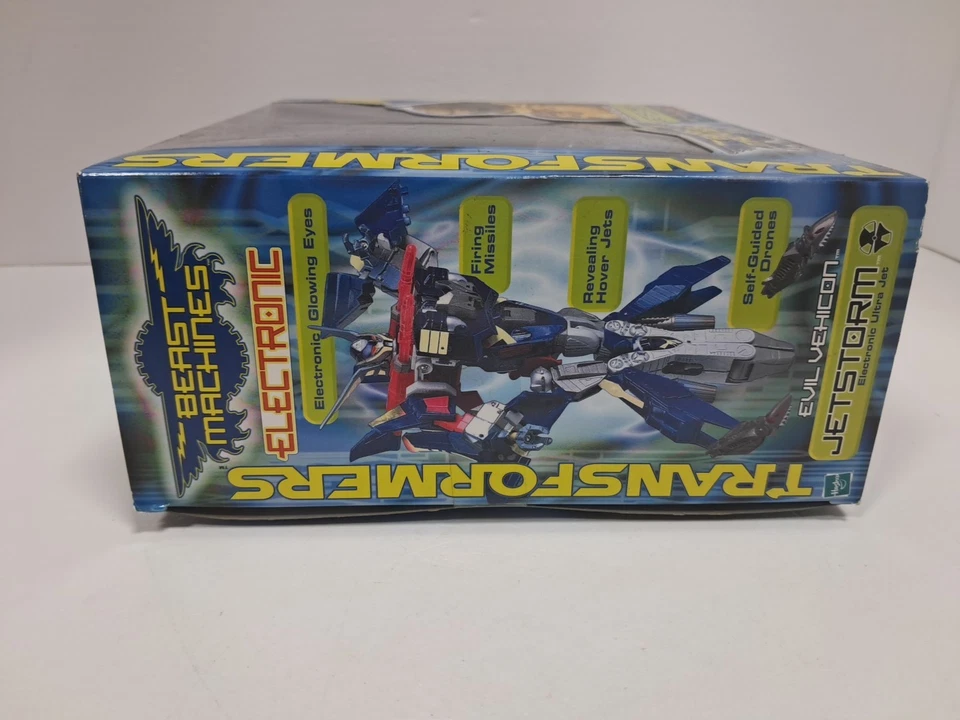 Transformers - Beast Machines - "JETSTORM" - New In Box - Hasbro - 2000 - Image 4 of 4