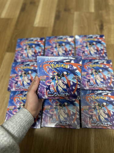 Pokemon Card Game MEGA Ninja Spinner Booster Box M4 Japanese TGC Shrink ...