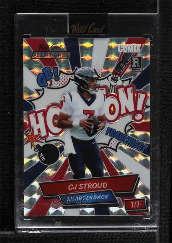 2023 Wild Card Alumination Comix Rookie of the Year Edition 7/7 CJ Stroud 0hi5
