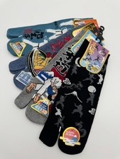 Japanese Tabi Socks Set of 4 Judo Tempura Kar...