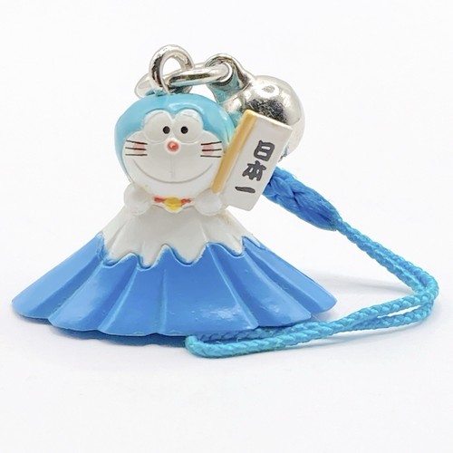 Doraemon Mt. Fuji Netsuke Strap Keychain Local Limited Item Japan Anime Kawaii