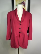 Jones New York Suit Womens Size Pure Wool 3 Buttons