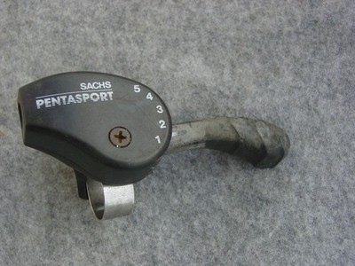 Pentasport Sachs Schalter 5 speed Shifter einzügig für 1 Kabel gebraucht A