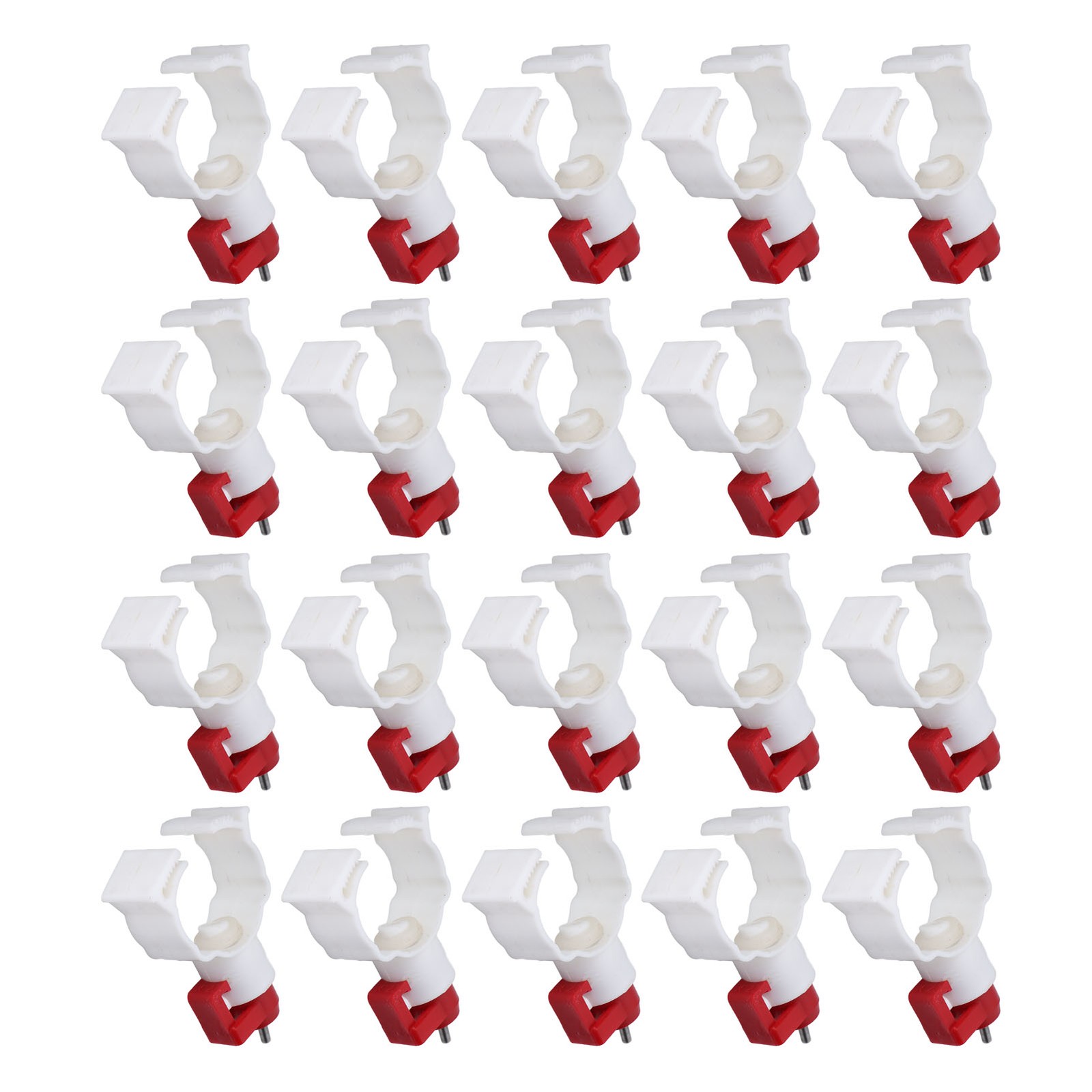 20pcs Chicken Waterer Nipples Multipurpose Chicken Nipple Feeder For Poultry Chi
