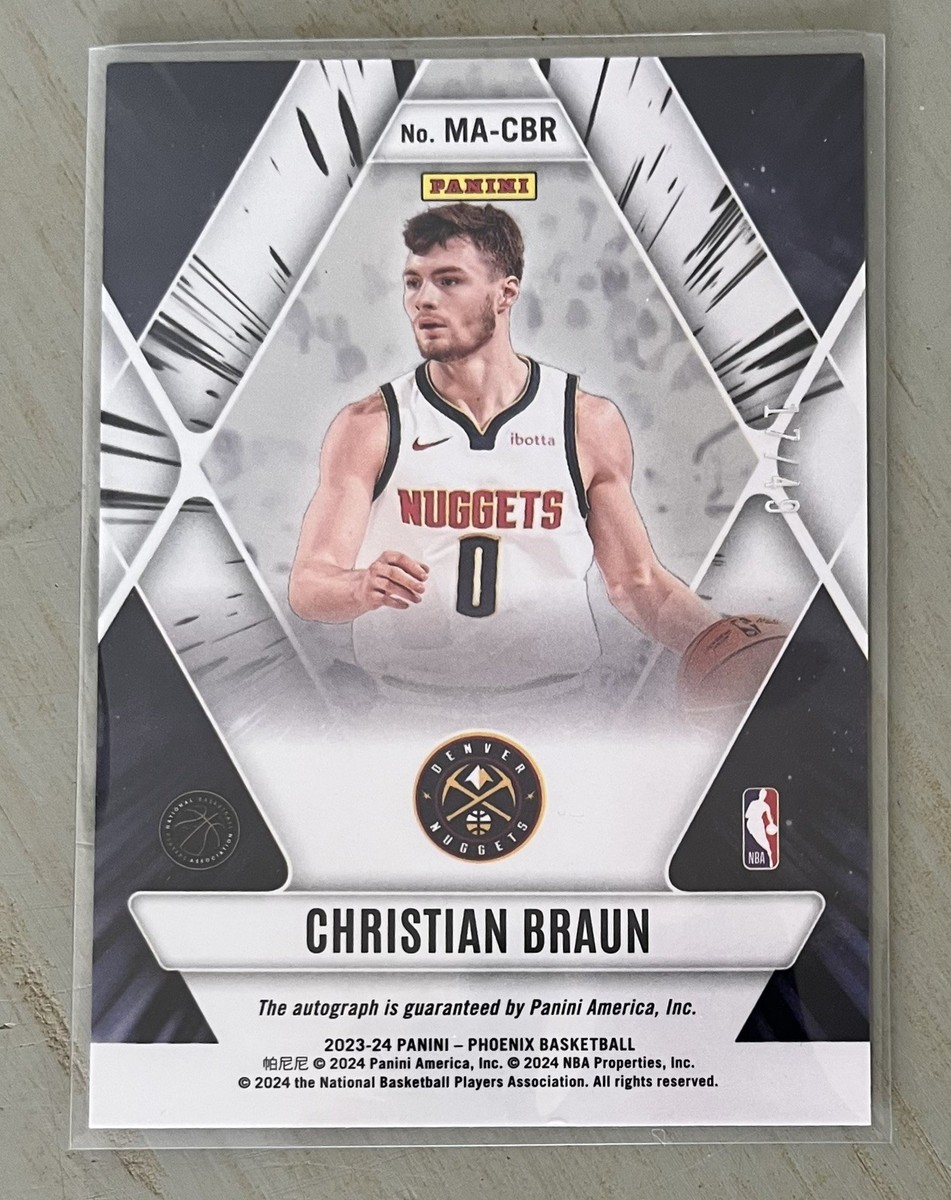 2023-24 Panini Phoenix - Mythical International Auto Christian