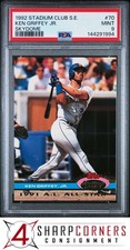 1992 STADIUM CLUB S.E. SKYDOME #70 KEN GRIFFEY JR. HOF PSA 9